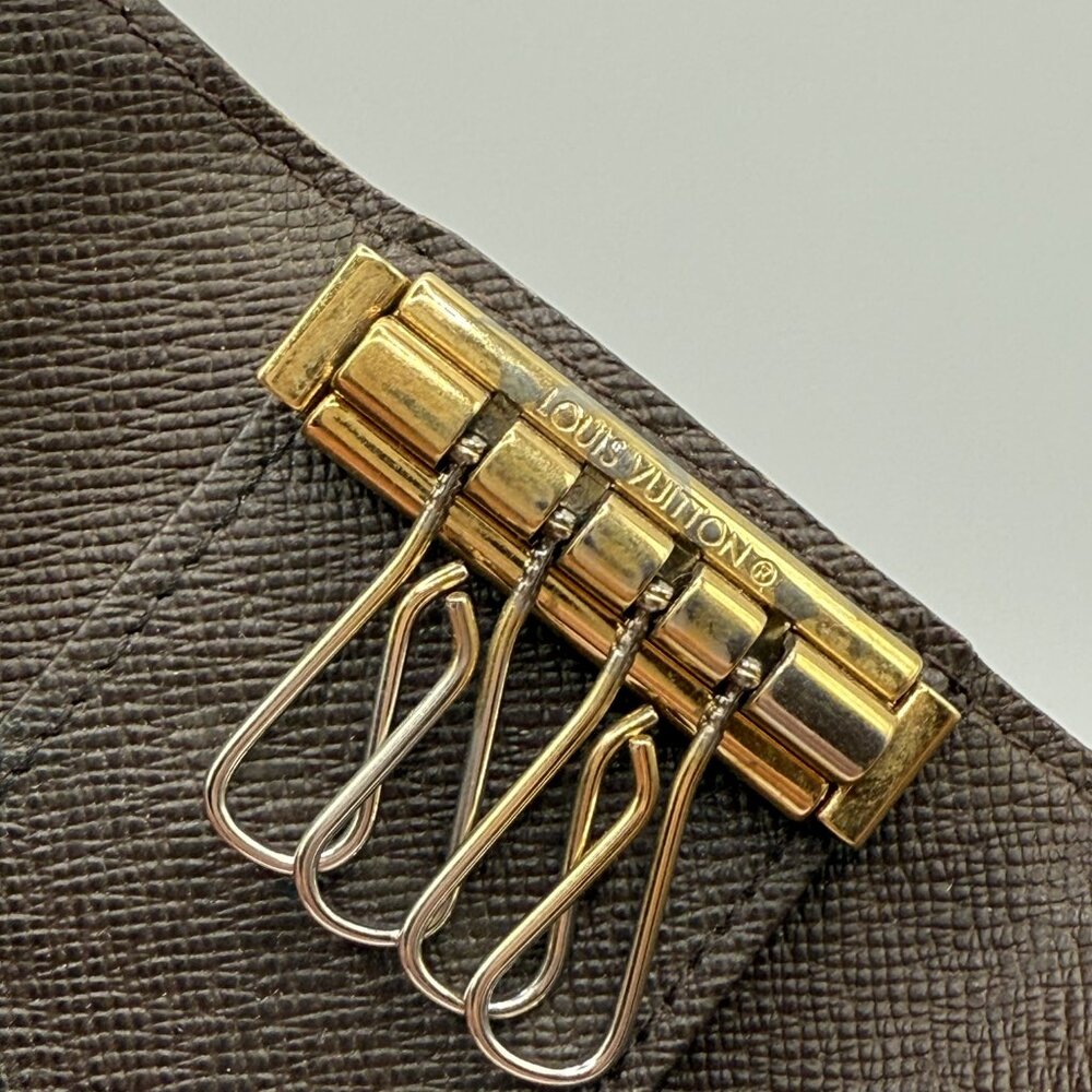 Louis Vuitton Damier Ebene 4 Ring Key Cles - Picture 8 of 11
